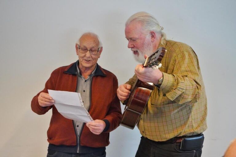 Billeder fra seniorklubbens julefrokost