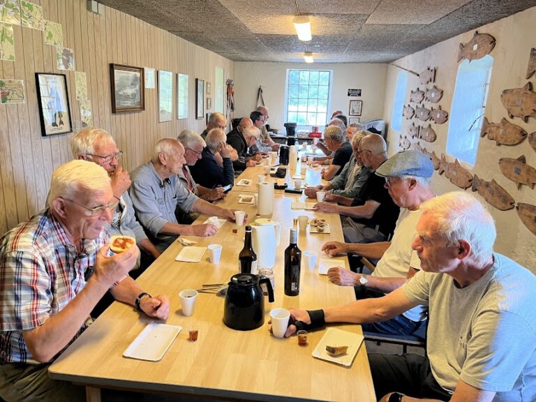 Seniorerne fylde godt i Fiskerly 19. august